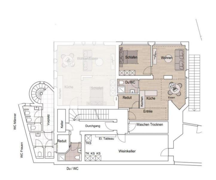 Berg & Berg Apartments - Spiez Self-Check-In מראה חיצוני תמונה