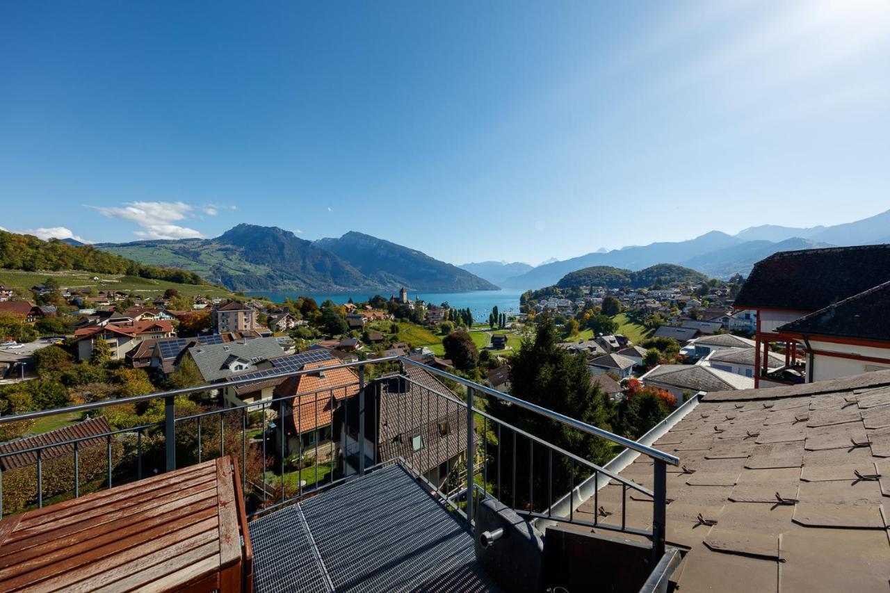 Berg & Berg Apartments - Spiez Self-Check-In מראה חיצוני תמונה