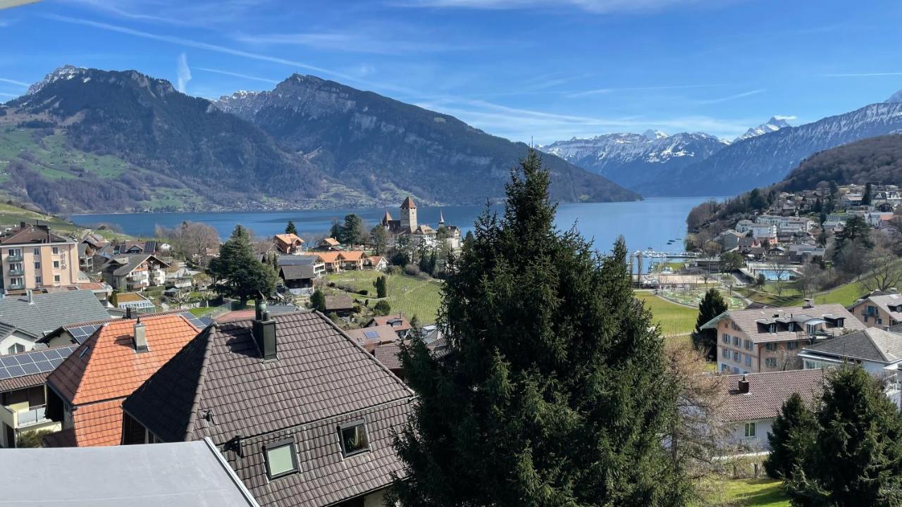 Berg & Berg Apartments - Spiez Self-Check-In מראה חיצוני תמונה